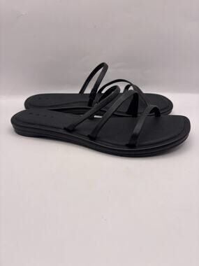 Reef Willow Ava Slide Black Sandals Women Size 7